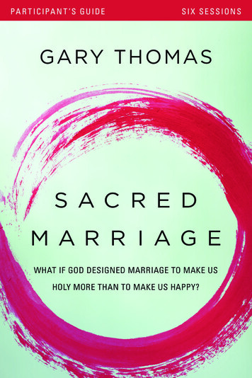 Sacred Marriage - Christianbook