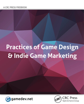 SB3 Practices Of Game Design & Indie Game Marketing