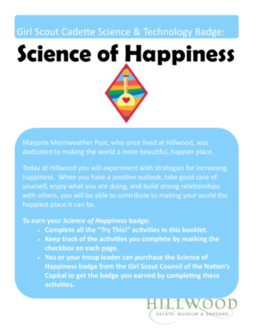 Science Of Happiness