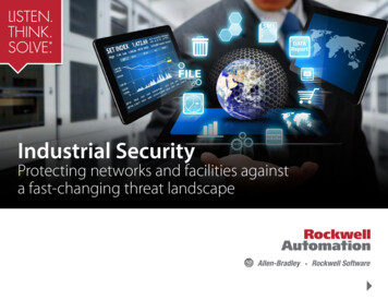 Industrial Security Protecting Networks And Facilities .