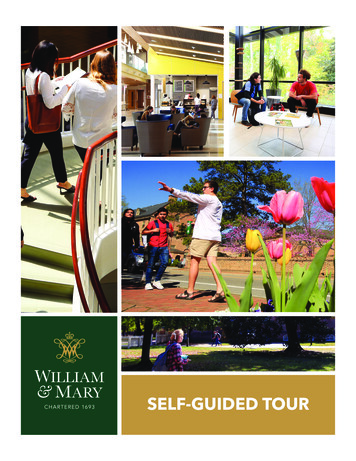 SELF-GUIDED TOUR - William & Mary