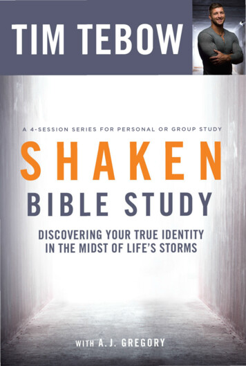 Shaken Bible Study.indd 1 11/8/16 8:15 AM