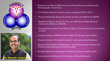 Rd - Indian Society Of Pedodontics And Preventive Dentistry