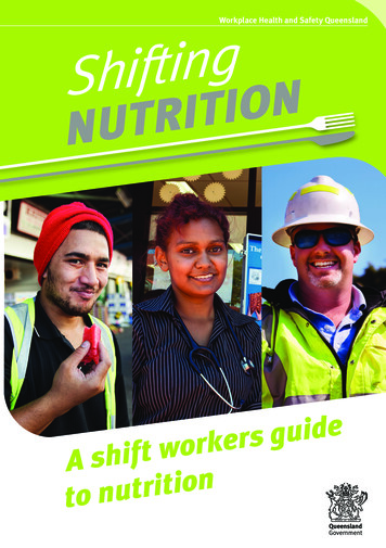 Shifting Nutrition - A Shift Workers Guide To Nutrition