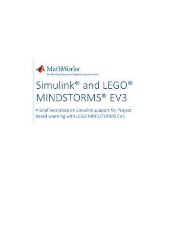 Simulink And LEGO MINDSTORMS EV3