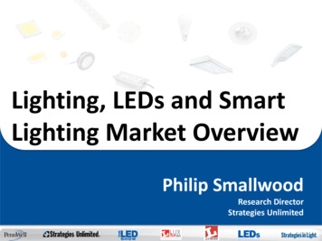 Lighting, LEDs And Smart Lighting Market Overview