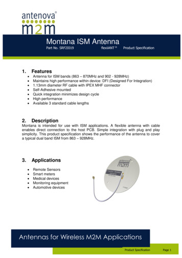 Montana ISM Antenna - Ventronchip.jp