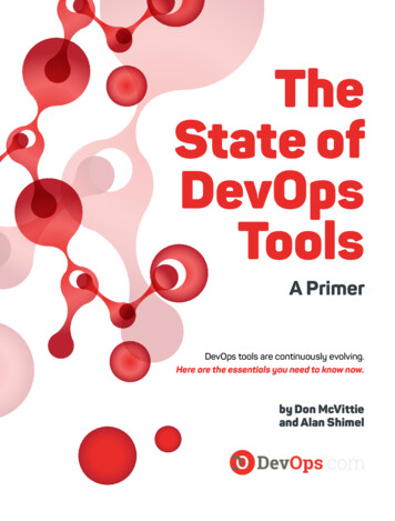 The State Of DevOps Tools