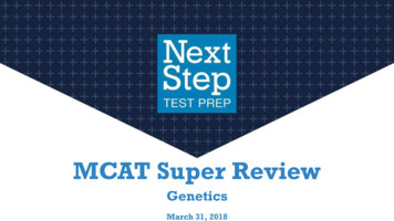 MCAT Super Review - MCAT Blueprint Prep