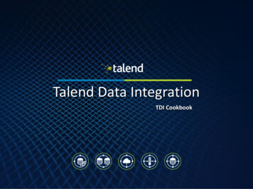 Talend Data Integration - VirtualNuggets