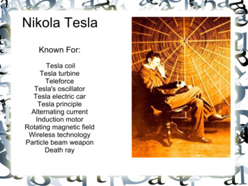 Nikola Tesla - MIT