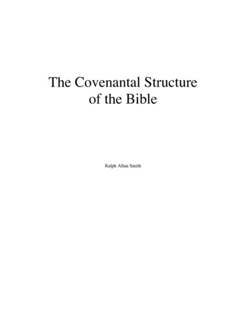The Covenantal Structure Of The Bible - Berith 
