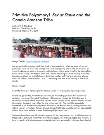 Primitive Polyamory? Sex At Dawn And The Canela Amazon Tribe