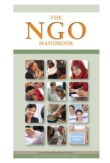 The NGO Handbook - ShareAmerica