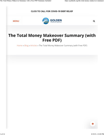 The Total Money Makeover Summary With A 