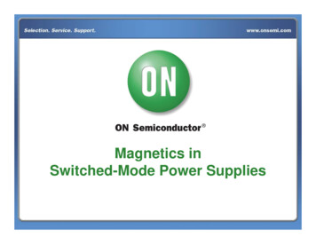 MAG - Magnetics In Switched-Mode Power Supplies