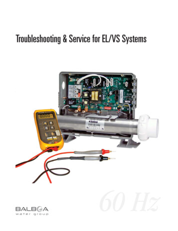 Troubleshooting & Service For EL/VS Systems