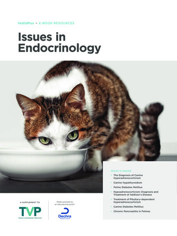 VetEdPlus E-BOOK RESOURCES Issues In Endocrinology