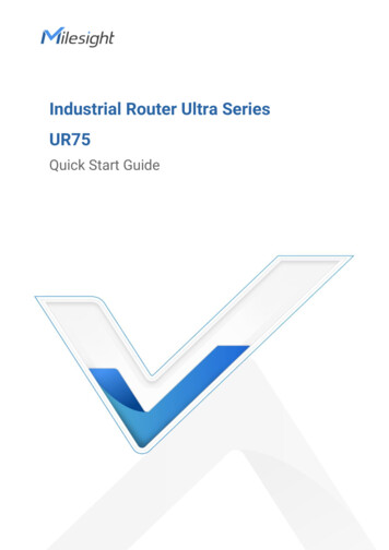 IndustrialRouterUltraSeries UR75 - Milesight IoT