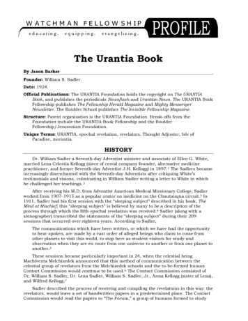 The Urantia Book Profile - Watchman
