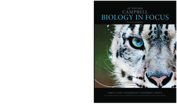 Campbell Biology In Focus AP Edition WASSERMAN URRY .