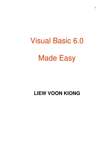 Visual Basic 6.0 Made Easy