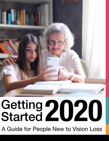 Welcome To Getting Started - Home - VisionAware