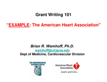 Grant Writing 101 