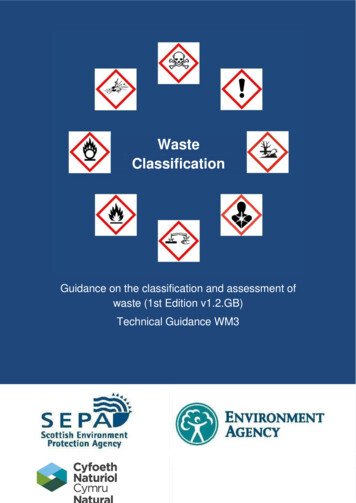 Waste Classification - GOV.UK