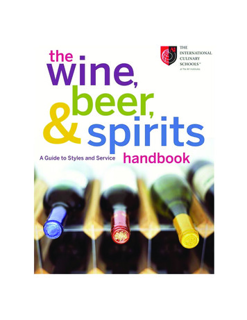 Wine Beer Spirits Textbook - San-shin