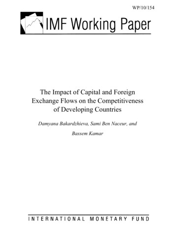 The Impact Of Capital And Foreign Exchange Flows On The Competitiveness .