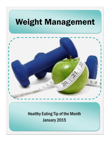 Weight Management - Michigan Medicine