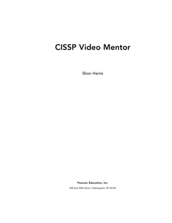 CISSP Video Mentor - Ptgmedia.pearsoncmg 