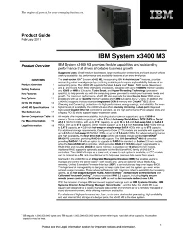 IBM System X3400 M3