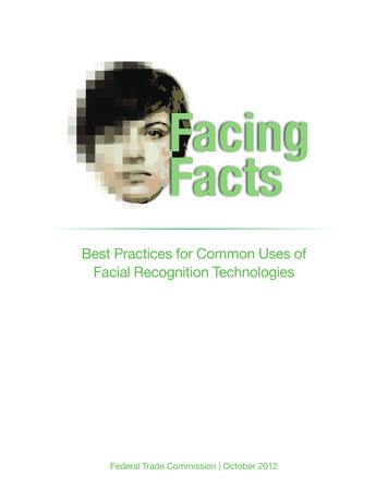 Facing Facts: Best Practices For Common Uses Of Facial .