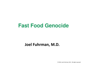 Fuhrman Fast Food Genocide - Pbnhc 