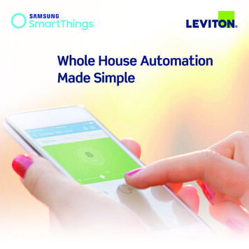 Whole House Automation Made Simple - Leviton