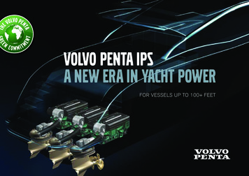 Volvo Penta IpS A New ErA In YAcht Power - Boatdeck CRM