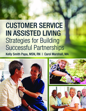 CUSTOMER SERVICE IN ASSISTED LIVING Strategies For .