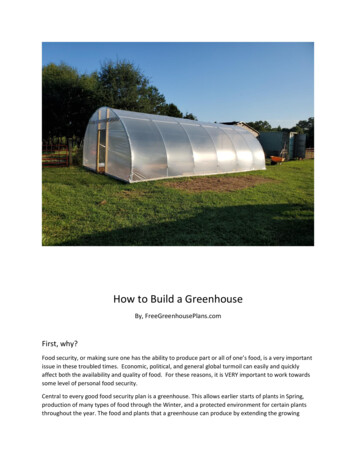How To Build A Greenhouse - WordPress 
