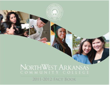 Table Of Contents - Northwest Arkansas Community College