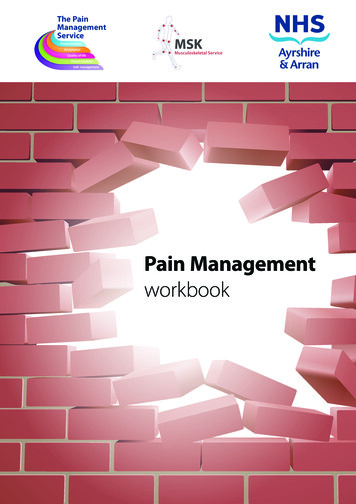 Pain Management - NHS Ayrshire And Arran