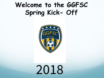 Welcome To The GGFSC Spring Kick- Off