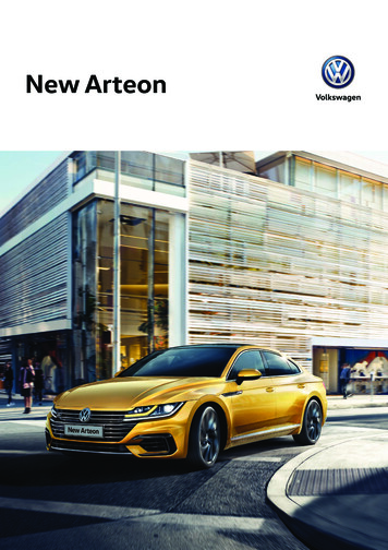 New Arteon - Tavcor Volkswagen Port Elizabeth