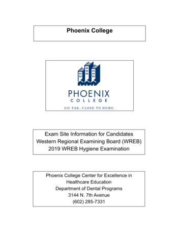 2019 Phoenix College Phoenix, AZ Ane Hyg - Wreb 