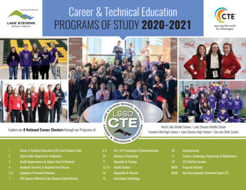 CTE Programs Of Study - Lake Stevens School District