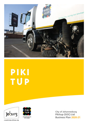 Pikitup (SOC) Ltd