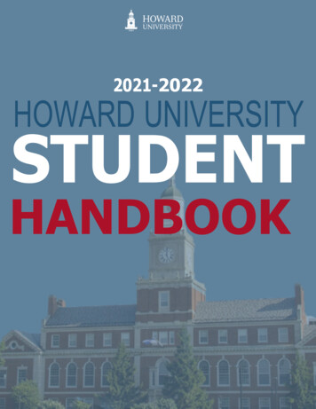 2021-2022 Howard University Student