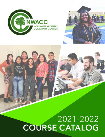 2021-2022 Course Catalog - Nwacc