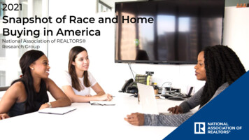 Snapshot Of Race And Home Buying In America - Nar.realtor